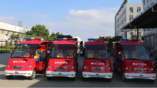 電動消防車，為安全作保障