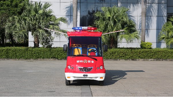 瑪西爾電動(dòng)消防車出動(dòng)，秋冬干燥注意防火